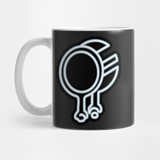 Neon Illusion Symbol Mug